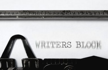 Writers block clipart