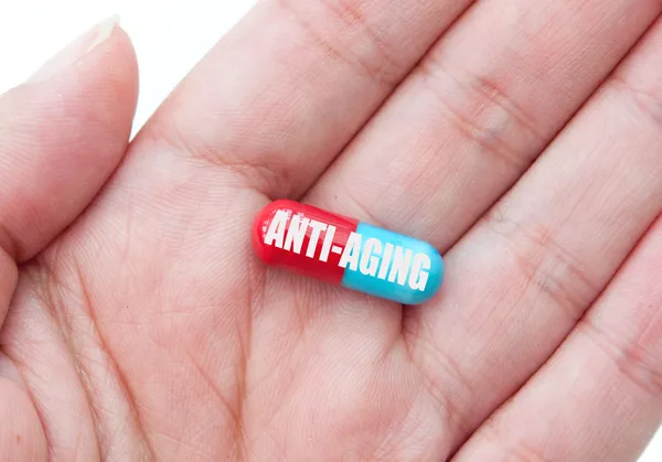 Anti-Aging-Pille — Stockfoto