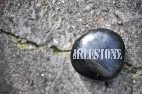 Milestone — Stock Photo, Image