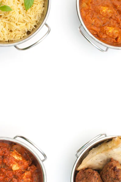 Tło curry — Zdjęcie stockowe