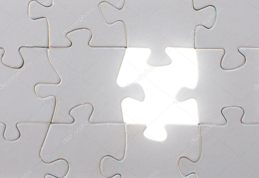 Jigsaw puzzle light