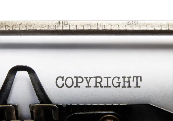 Copyright — Stockfoto