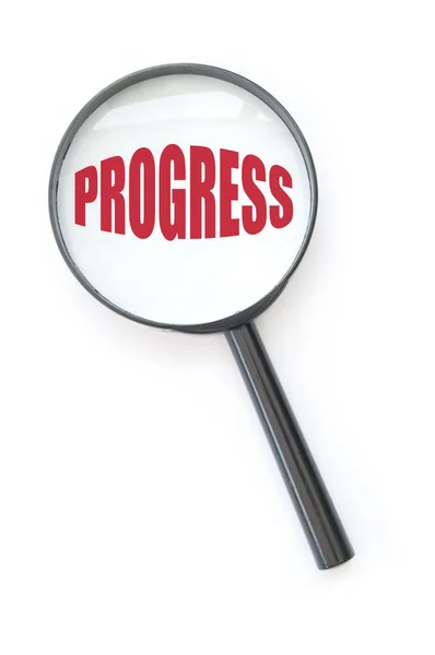 Focus on progress — Stock Photo, Image