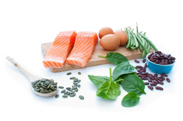 Protein superfood diet — Stock Photo, Image