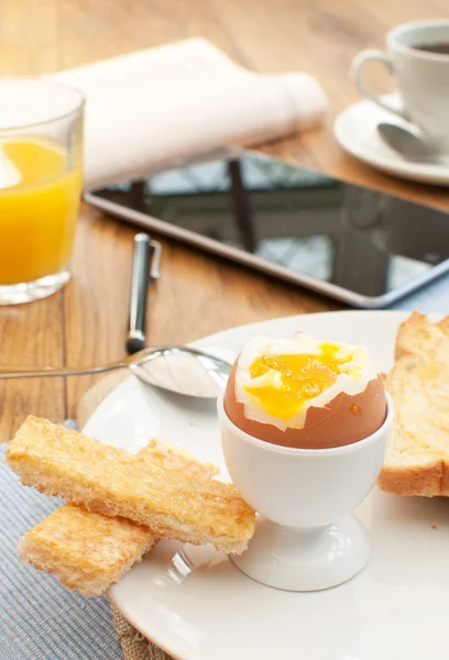 Colazione di lavoro — Foto Stock