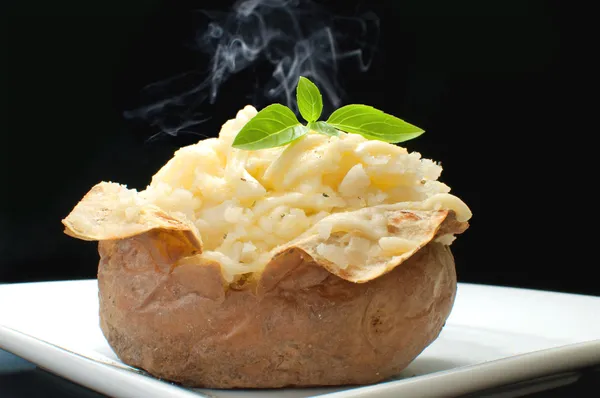 Hot baked potato — Stock Photo, Image