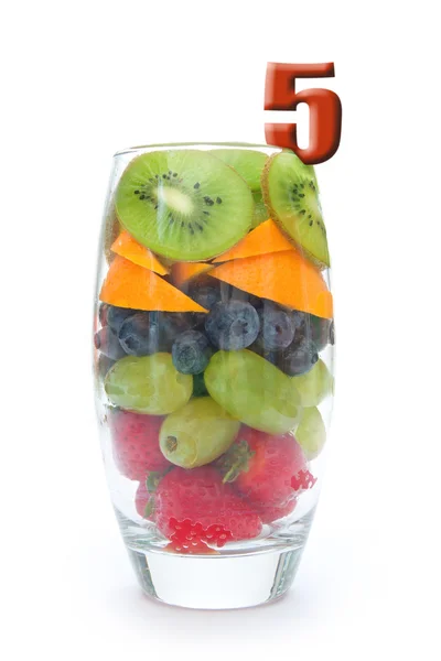 Five a day — Stock Photo, Image
