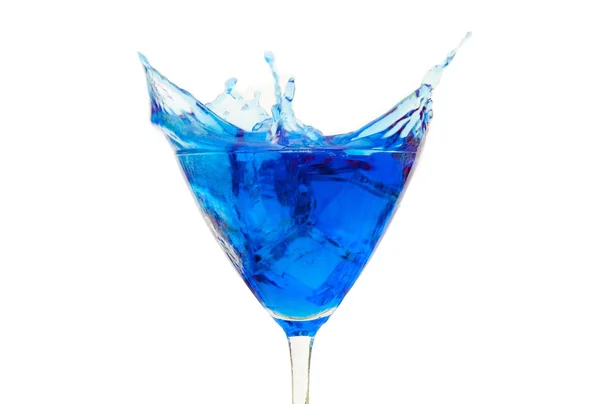 Niebieski koktajl — Zdjęcie stockowe