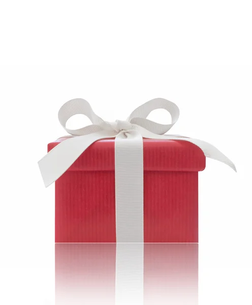 Red gift box — Stock Photo, Image