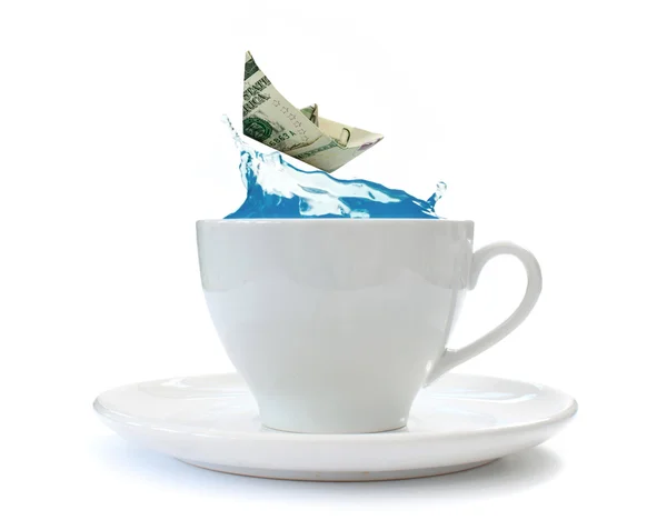 Storm in a teacup — Stock Photo, Image