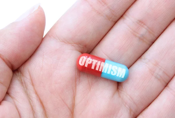 Dose of optimism — Stock Photo, Image