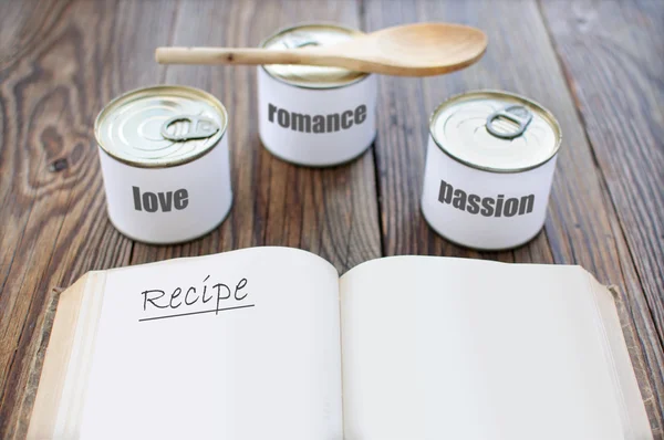 Ingredientes do amor — Fotografia de Stock