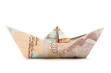 pound para kağıt tekne 