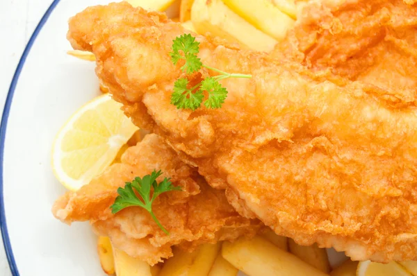 Fish and chips — Stock Photo, Image