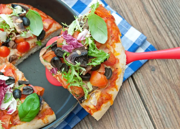 Pizza slice — Stock Photo, Image