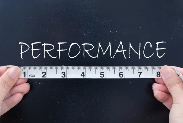 Measuring performance — Stock Photo, Image