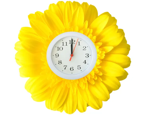Spring clock — Stock Photo, Image
