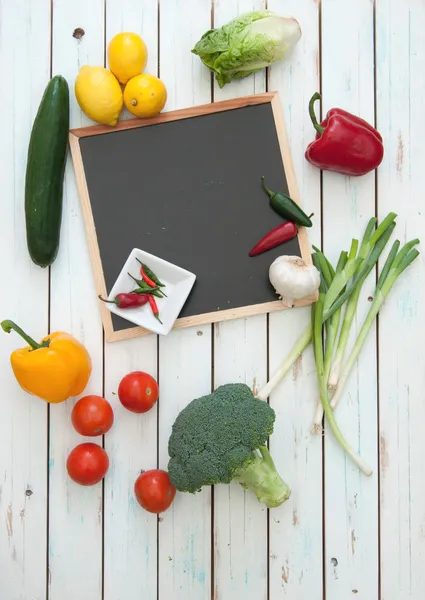 Menu em branco — Fotografia de Stock