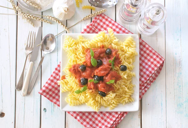 Italiensk pasta – stockfoto