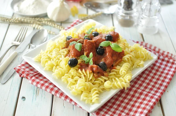 Italiensk pasta – stockfoto