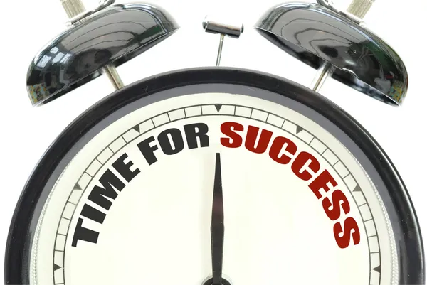 Tijd voor succes — Stockfoto
