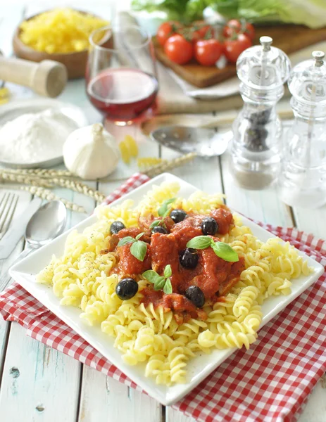 Italiensk pasta — Stockfoto