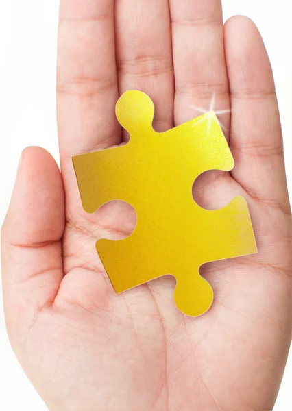 Jigsaw puzzle piece — Stock Photo, Image