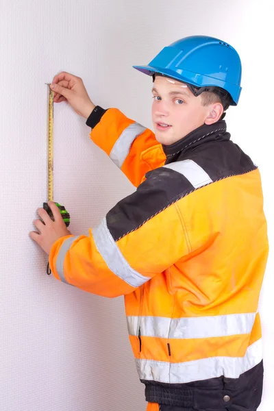 Construtor no trabalho — Fotografia de Stock