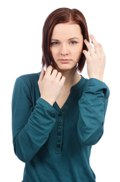 Portrait of a teenage girl — Stock Photo, Image