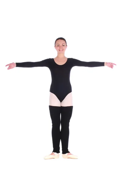 Eine junge wunderbare Ballerina — Stockfoto