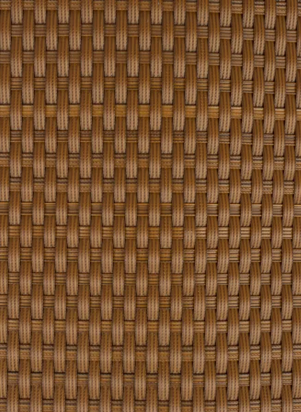 Yellow wicker texture as background — Stock Photo, Image