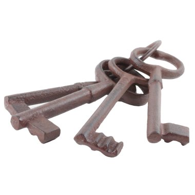 eski anahtarları yakın çekim