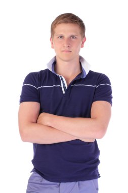 Casual genç adam