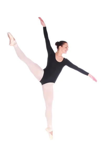 Jonge prachtige ballerina poseren — Stockfoto