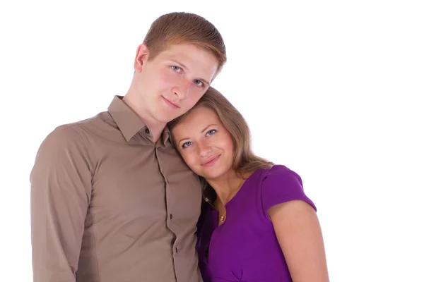 Retrato de casal feliz — Fotografia de Stock