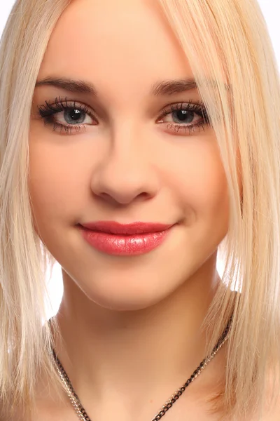 Young attractive blonde girl portrait Stock Image