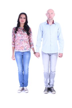 Birbirine aşık çift