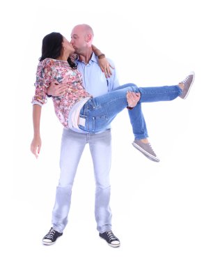 Birbirine aşık çift