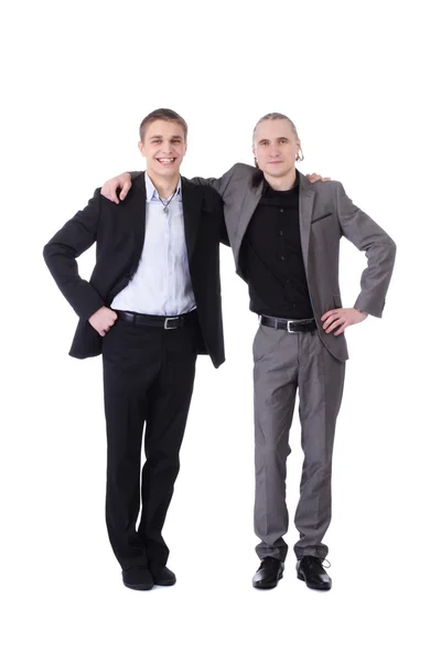 Two friendly businessmen — Stock Photo, Image