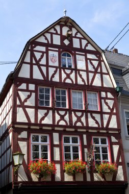 linz güzel kasaba evi am rhein Almanya