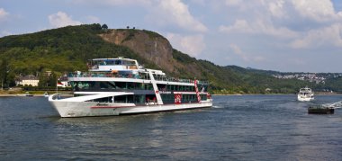 Boat Trips on the Rhine in Germany clipart