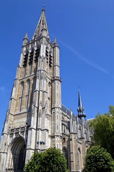 St. Martins Cathedral in Ypres — Stock Photo, Image