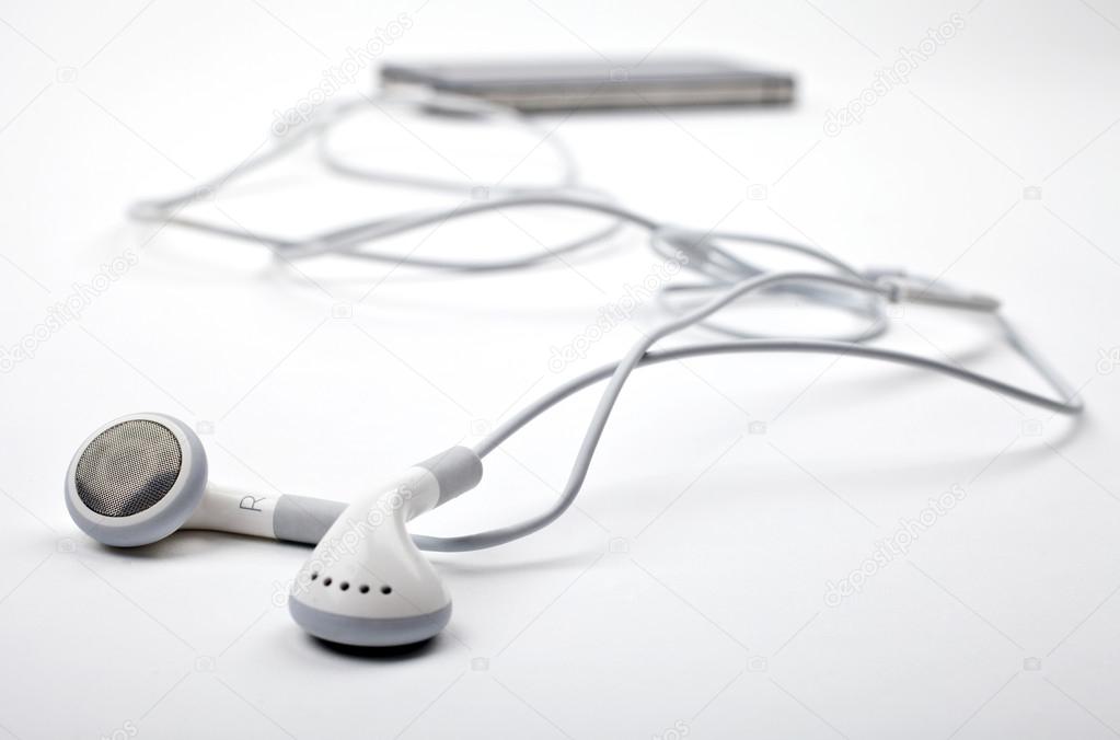 headset with music player