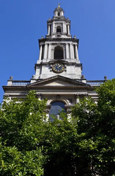 St mary le strand v Londýně — Stock fotografie