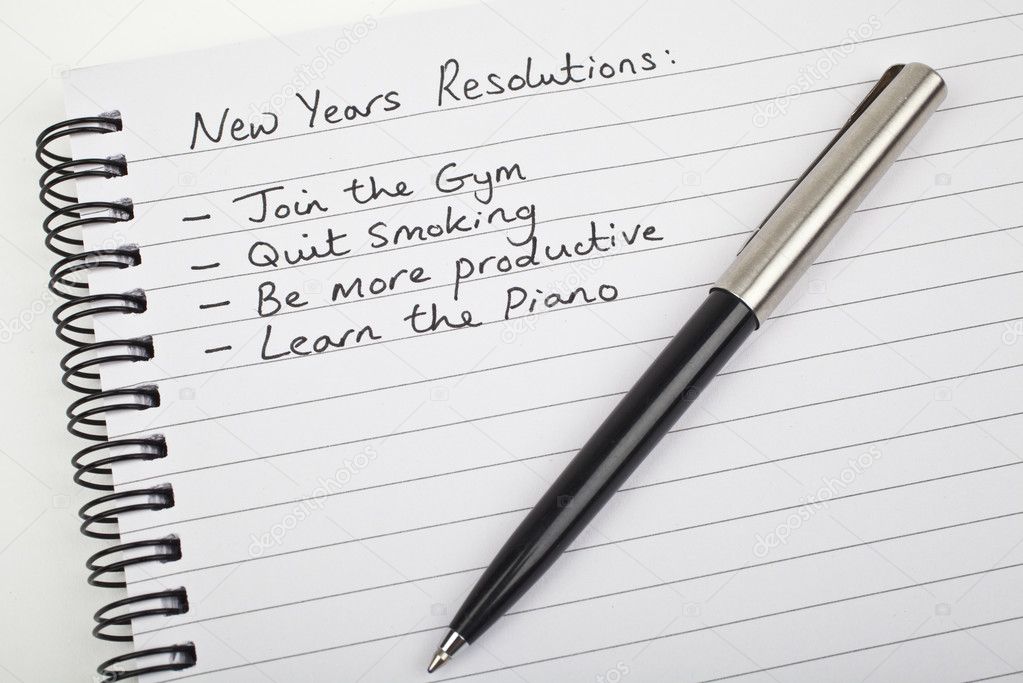 New Years Resolutions