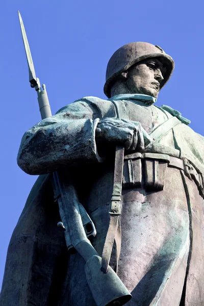 Berlin 'deki Sovyet Savaşı Anıtı — Stok fotoğraf