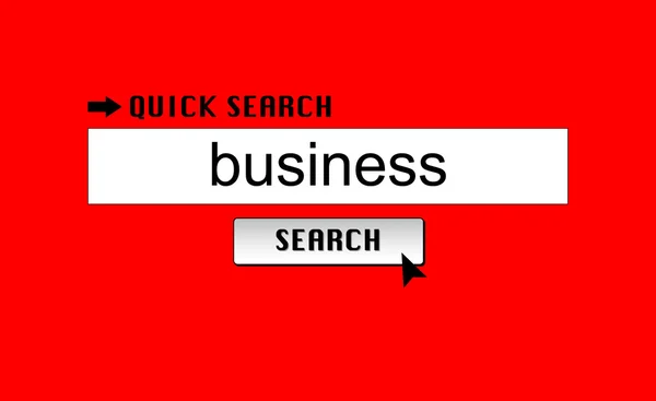 Business zoeken — Stockfoto