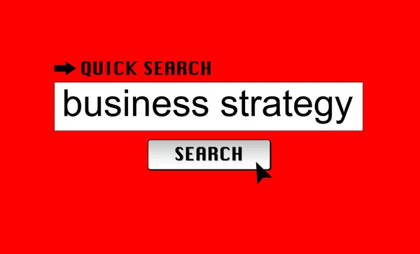 Business strategie zoeken — Stockfoto