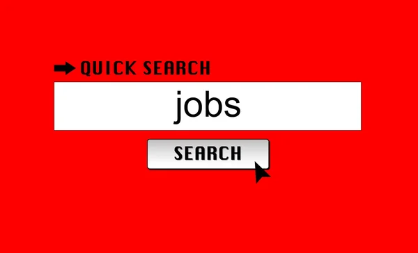 Szukaj pracy — Zdjęcie stockowe