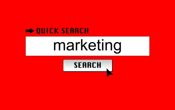 Marketing Search — Stock Photo, Image